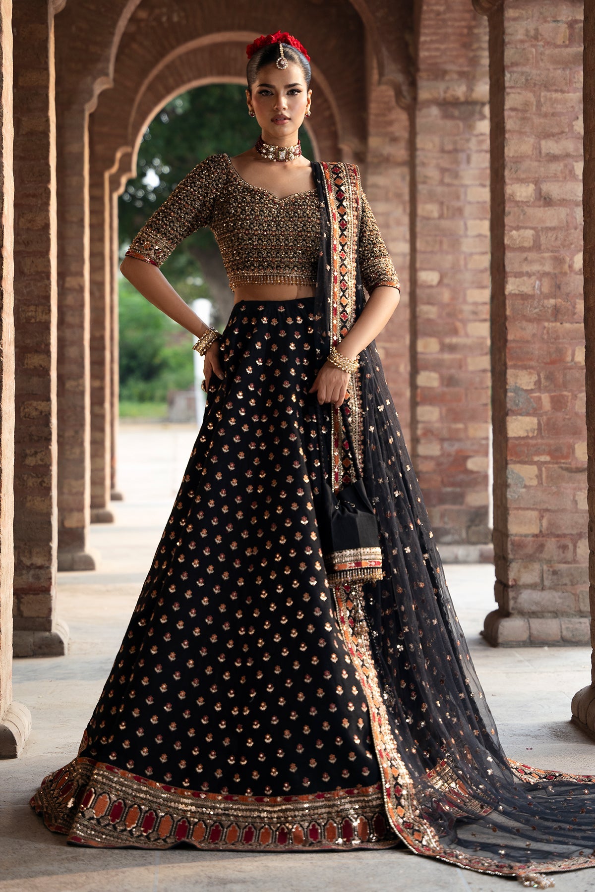 Mina Kashif Fizza bridal lehenga choli - image 7