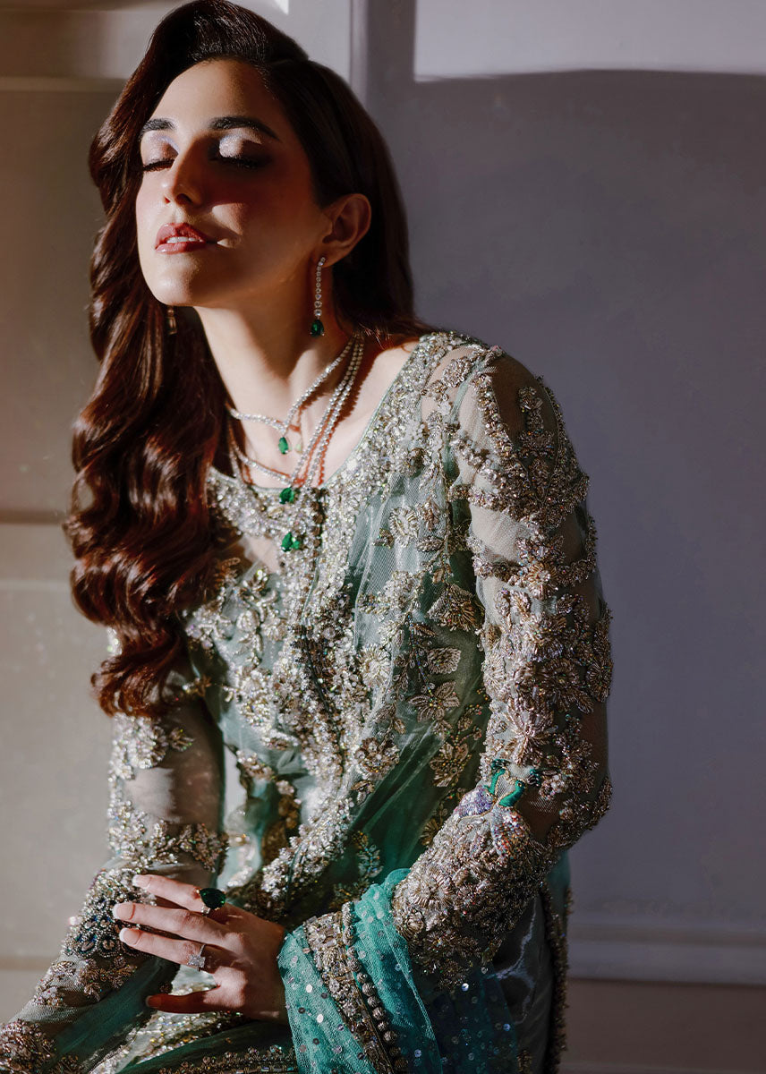 Ferozeah net suit by Sara Rohale Asghar - additional view 5