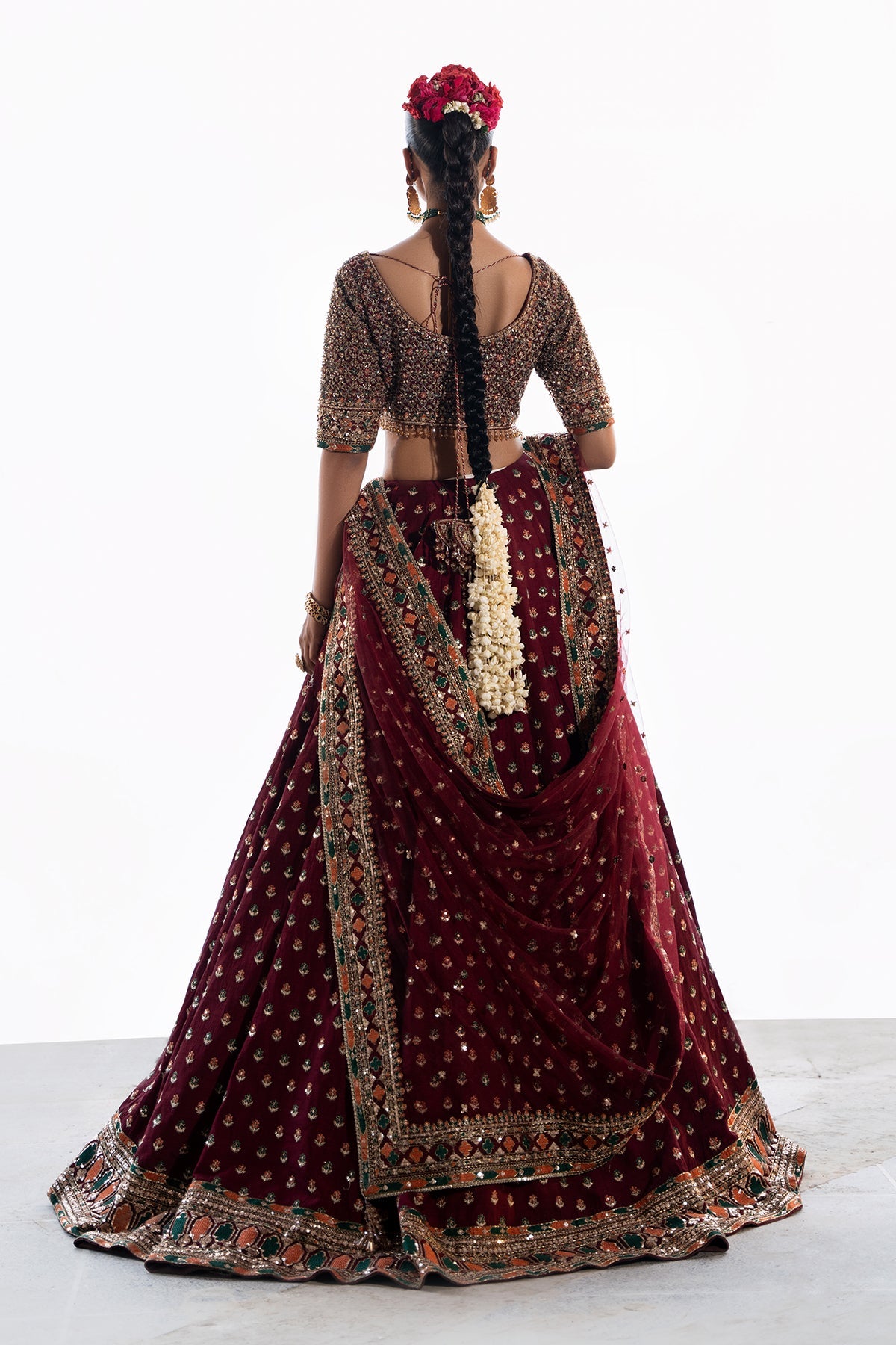 Mina Kashif Saama bridal lehenga choli - image 2