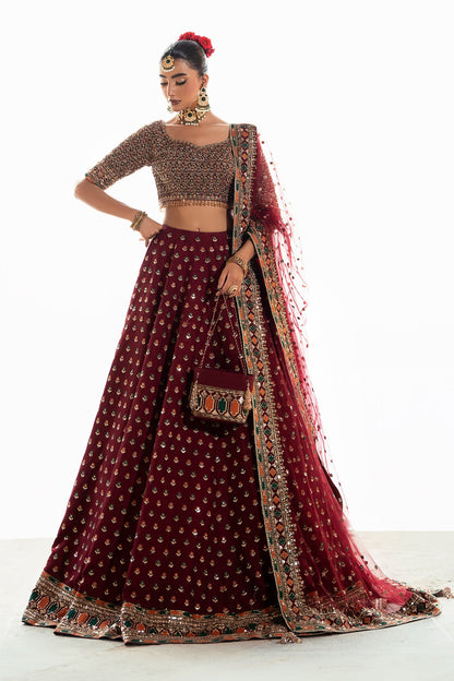 Mina Kashif Saama bridal lehenga choli - image 7