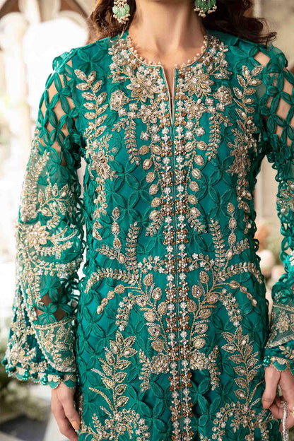 3 Piece Unstitched Embroidered Suit | BD-2806 - Maria B