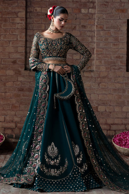 Fabiha Bridal Lehenga Choli | Pakistani Bridal Wear – Fatimaa Store