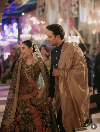 Sabyasachi-Inspired Multi Panel Embroidered Bridal Lehenga Choli with 2 Dupattas