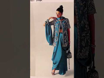 Zamrud Ayin - Inspired by Sara Rohale Asghar (Turquoise Green)