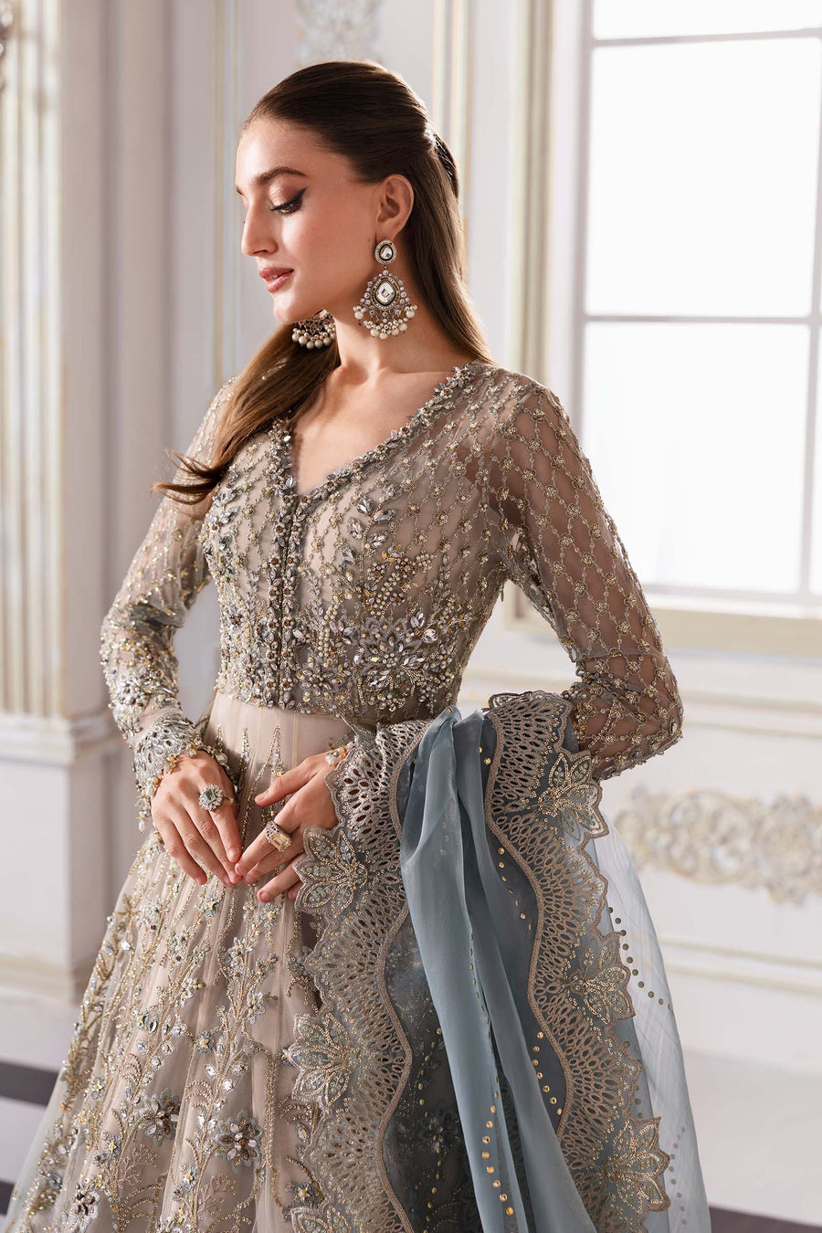 Embroidered Suit  BD - 3002 | Maria B