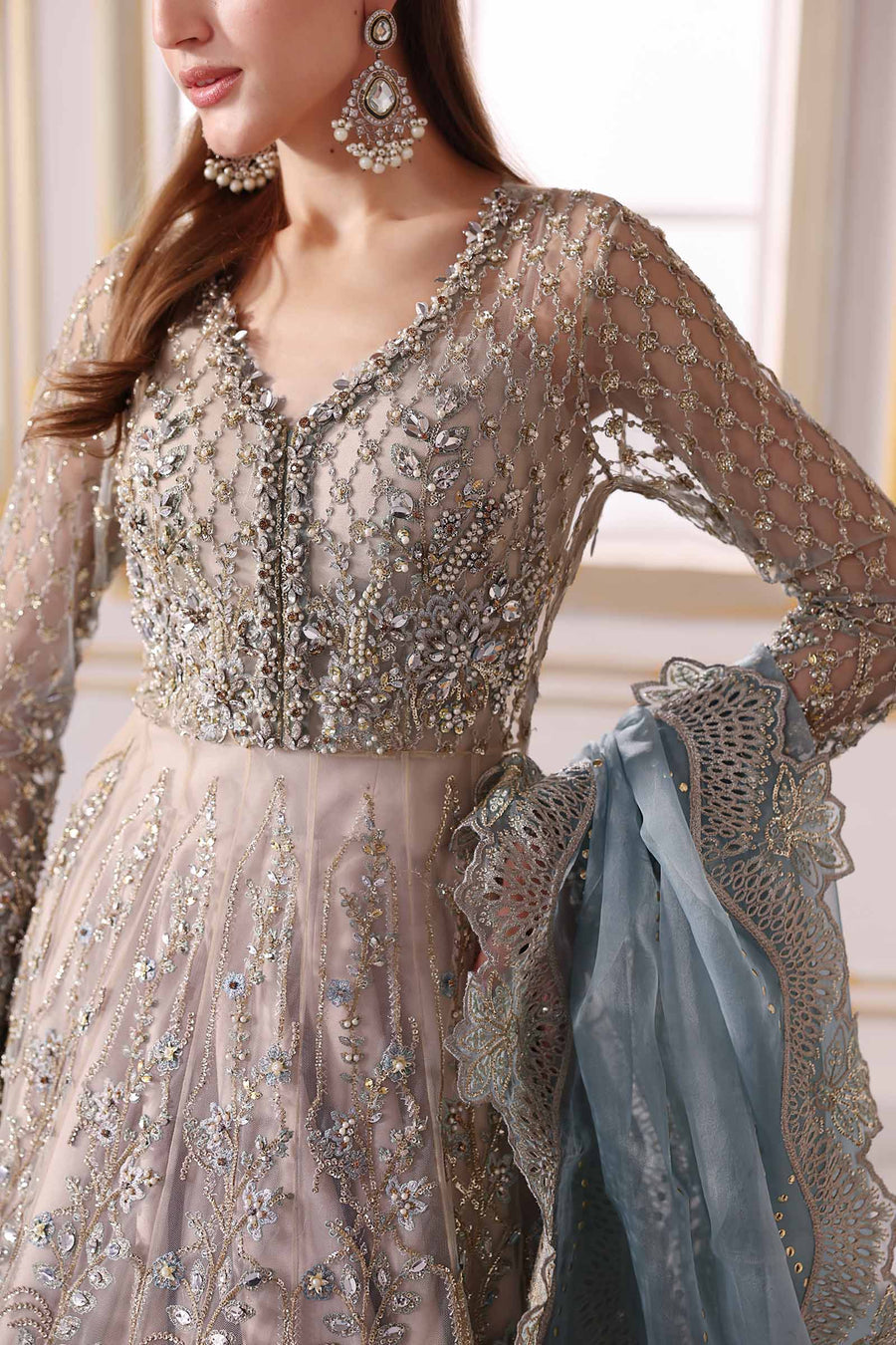 Embroidered Suit  BD - 3002 | Maria B