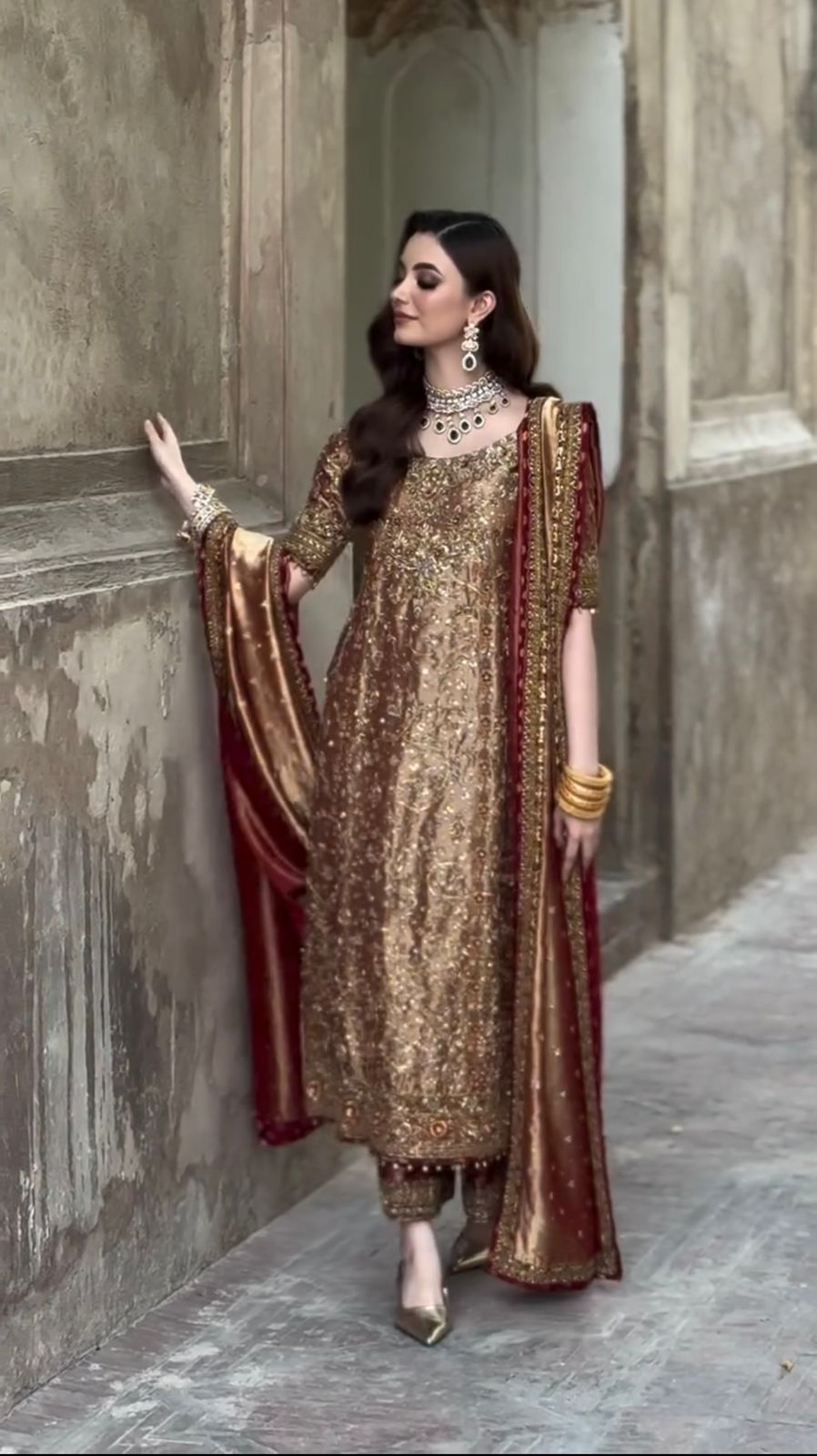 Meerub masoori suit by Haris Shakeel - additional view 3