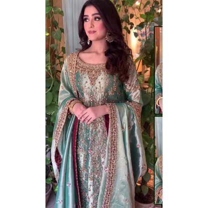 Haris Shakeel bridal masoori suit at Fatimaa Store