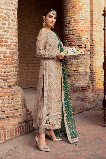 Widad churidar set by Maria B - detail view