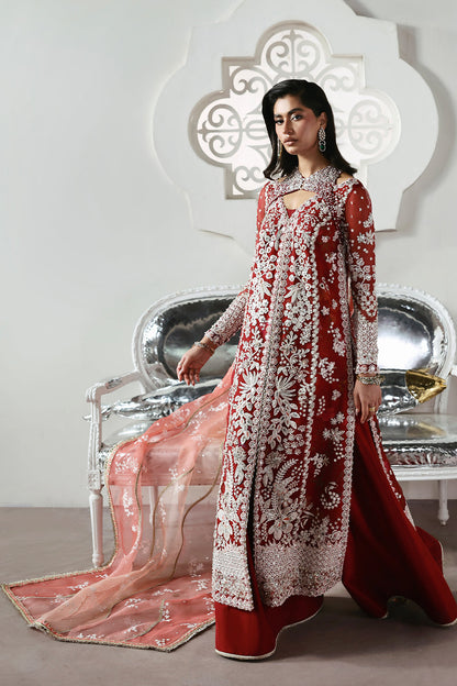Solara raw silk suit by Soraya - front view