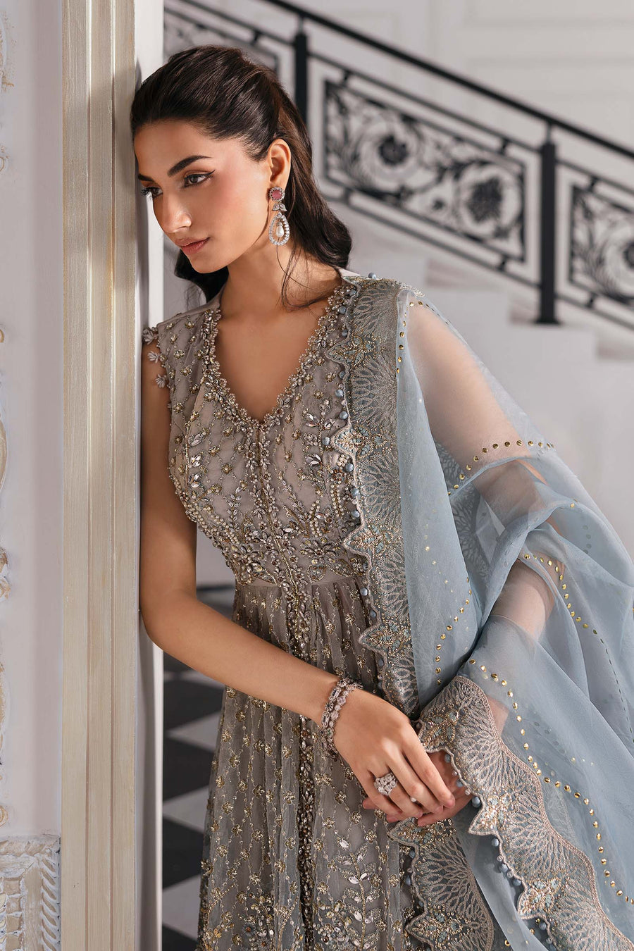 Embroidered Suit  BD - 3002 | Maria B