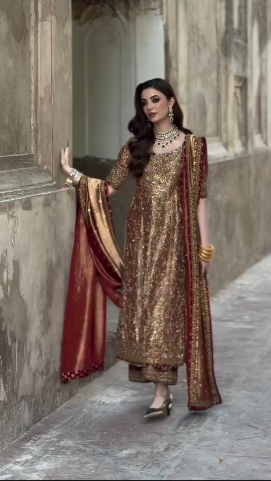 Meerub masoori suit by Haris Shakeel - additional view 2