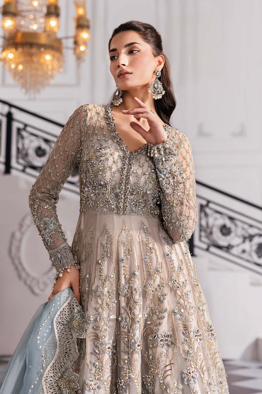 Embroidered Suit  BD - 3002 | Maria B