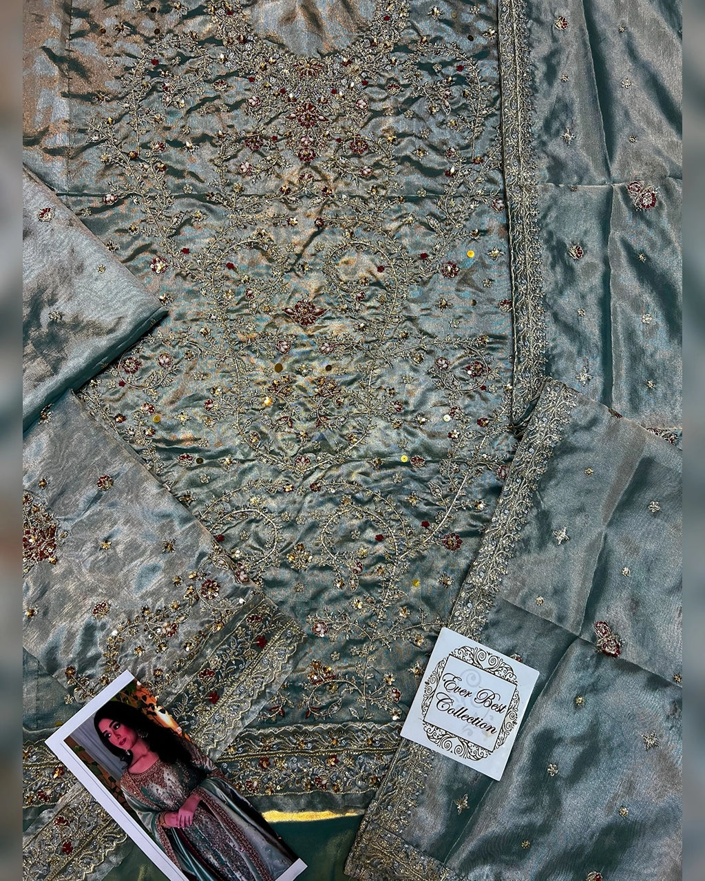 Haris Shakeel Bridal Maysoori Fabric