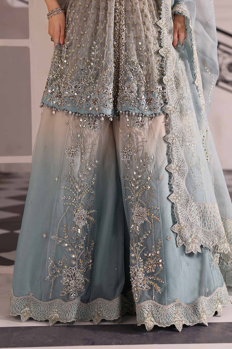 Embroidered Suit  BD - 3002 | Maria B