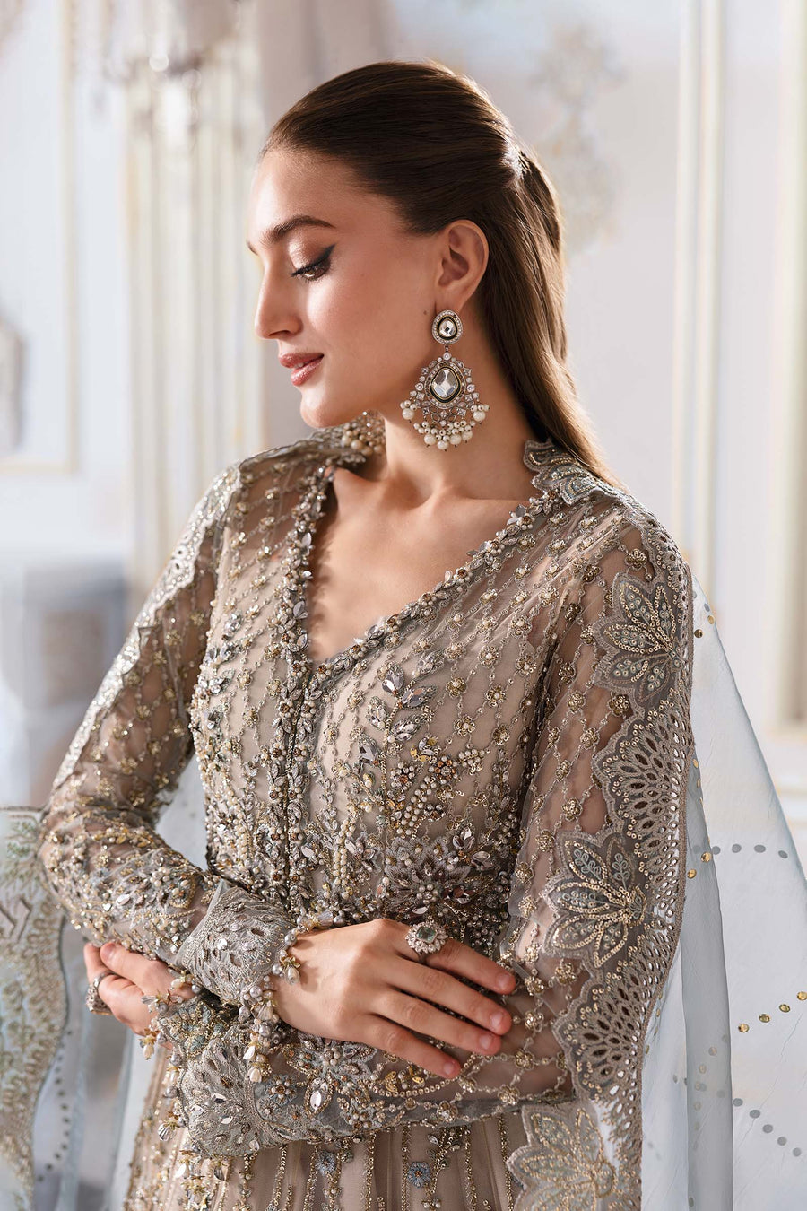 Embroidered Suit  BD - 3002 | Maria B